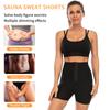 Шорты для сауны для женщин, шорты для похудения с высокой талией, компрессионные термолеггинсы для тренировок, тренажер для талии, формирователь тела