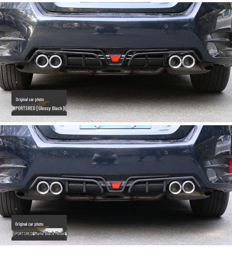 Designed for 10th Gen Civic: Exhaust Mod, Rear Spoiler, Tailpipe Kit, No-Cut Kit, Rear Bumper, Rear Splitter.