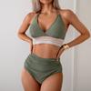 Women Bikini Sexy High Waist Bathing Suit Beach Swimwear Female Summer Swimsuit