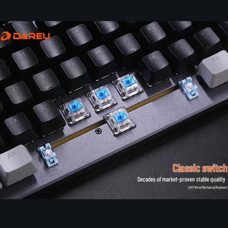 Проводная механическая игровая клавиатура Dareu LK97 с 97 клавишами