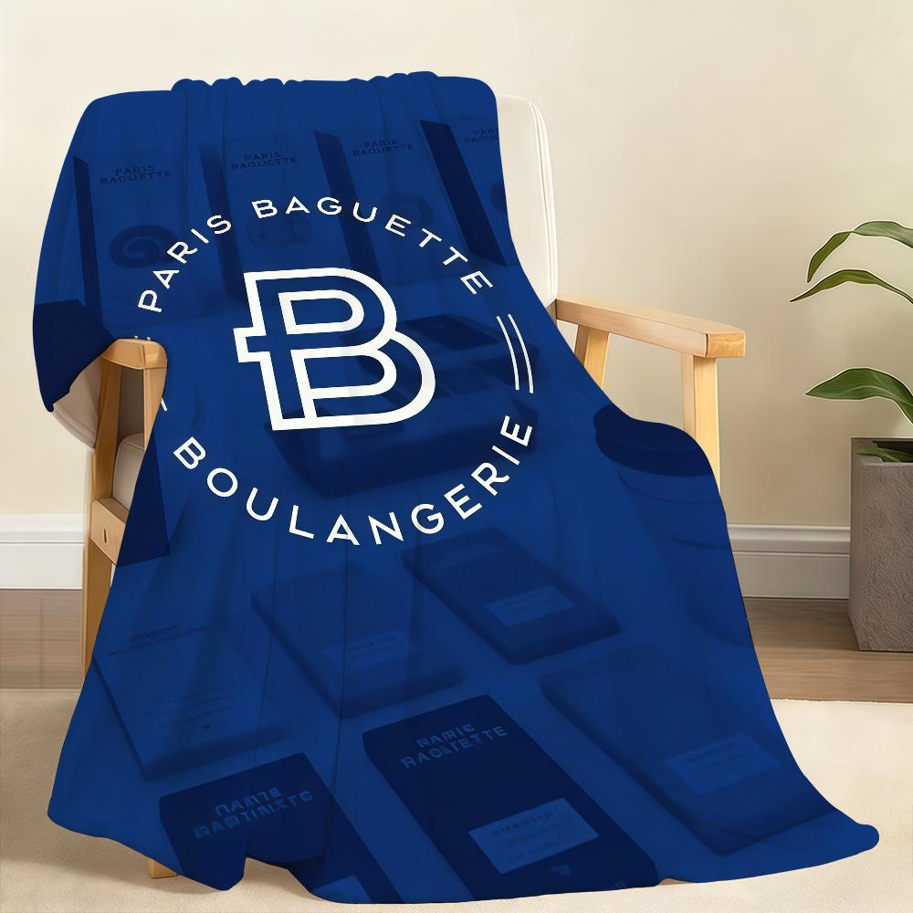 Luxurious P Paris B Baguette E Blanket Soft Throw Blanket for Home Bedroom Bed Sofa Picnic Travel Office Rest Cover Blanket Gift