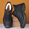 New Winter Men's Plus Velvet Sneakers Non-slip Water Proof Keep Warm High Boots