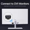 Vention DVI-HDMI адаптер двунаправленный DVI D 24+1 штекер-HDMI-мама кабельный разъем-конвертер для проектора HDMI-DVI