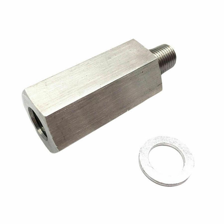 Адаптер датчика давления масла 1/8''BSPT к 1/8''NPT для линии подачи масла на турбину, манометр