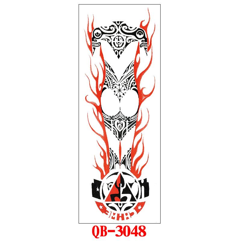 Full Arm Tattoo Sticker Full Arm, Full Arm Big Picture Tattoo Sticker, Flower Arm Tattoo Sticker Tattoo