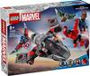 LEGO Marvel Капитан Америка против. Игрушка для битвы Красный Халк - Подарок на день рождения - Строительные блоки - Мальчики, Девочки, Дети возрастом 8, 9, 10 лет - Ученики начальной школы