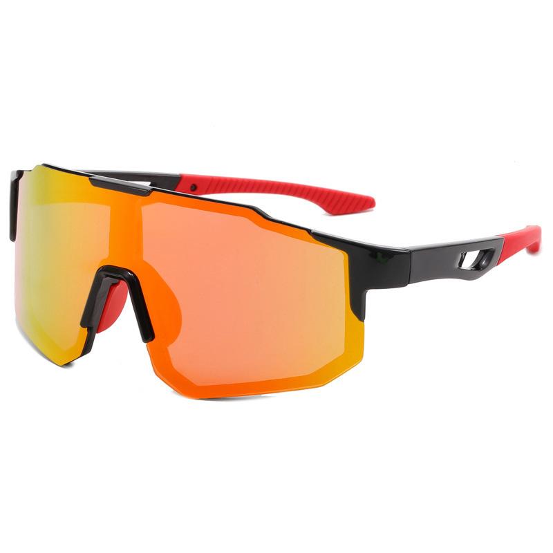 9337 Polarized European American Outdoor Cycling Sunglasses Men's Colorful Sports Glasses Windproof Sunscreen Wholesale