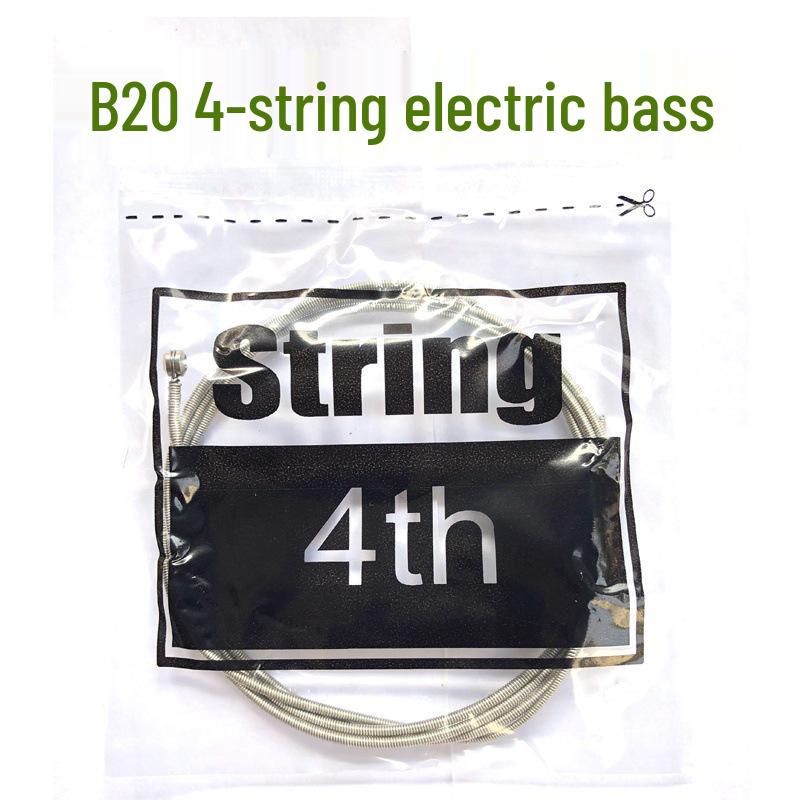 Универсальные струны для электробаса B20 из никелевого сплава - Аксессуары для четырехструнного баса