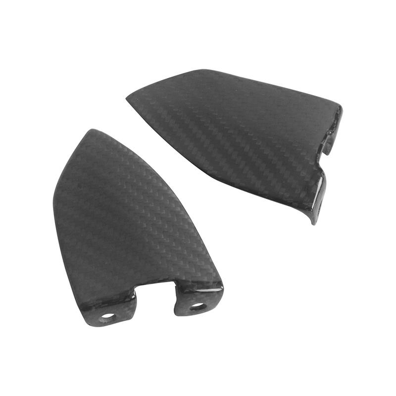 For Ducati 749 999 2003 2004 2005 2006 100% Carbon Fiber Heel Plates Driver Heel Guard Plate Motorcycle Modification Rearset