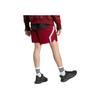 Adidas 32T Logo Patchwork Прямые спортивные шорты мужские низ красный HS6471