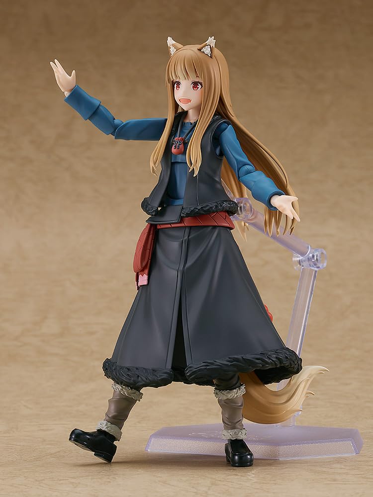 Figma Волки и специи МЕРЧАНТ ВСТРЕЧАЕТ МУДРОГО ВОЛКА Холо Пластиковая Раскрашенная Подвижная Фигурка Немасштабная