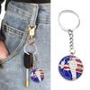 Брелок с американским флагом «Трамп», «Сохраните Америку снова великой», брелок для ключей 2024, брелок с флагом США, патриотическое украшение