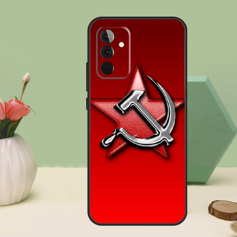 USSR Flag Soviet Union For Samsung Galaxy A36 A56 A54 A34 A14 A06 A16 A26 A12 A32 A52 A13 A33 A53 A15 A35 A55 Case