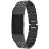 For Fitbit Charge 2 Full Rhinestone Decor Smart Watch Strap Replacement Metal Wrist Band