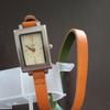 Женские часы Hermes, б/у, двойной оборот, цвет Hermes