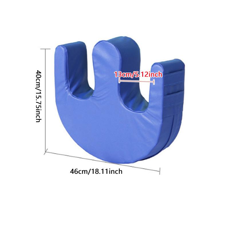 Turn Over Device Auxiliary Pad W Type Anti-Bedsore Bed Care Side Triangular Pillow Side Cushion With Straps