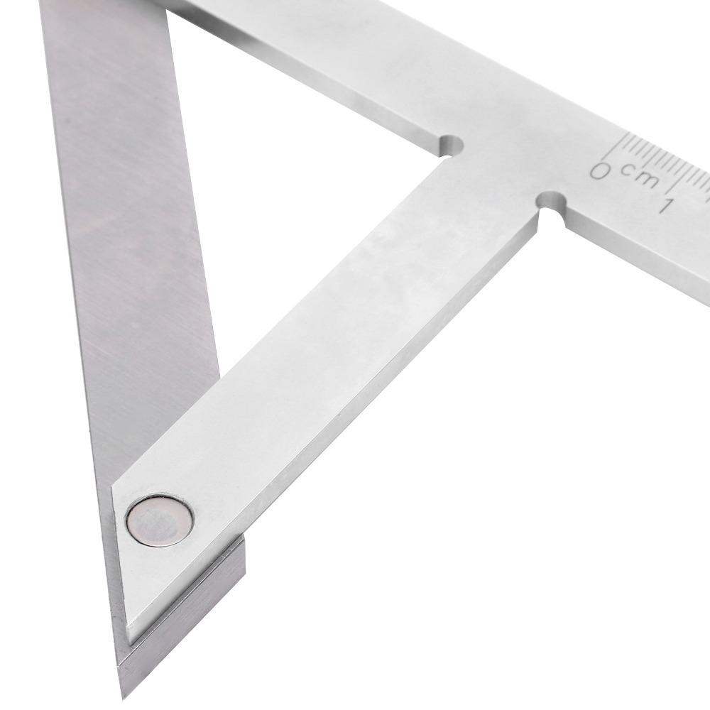 Stainless Steel Center Finder Tool High Accuracy Measuring Tool Woodworking Ruler Tool Woodworking