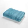 Serviette Ou Drap De Douche - Tendresse - Bleu Paon - 70 X 130 Cm - 100% Coton - 500 Gr/cm²