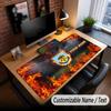 Large Mouse Pad Burnley Football Print Custom Name Text Desk Mat for Office Gaming