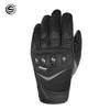 SFK Women Motorcycle Gloves Summer Breathable Goat Leather Carbon Fiber Protective Riding Gloves All-Season Touchscreen