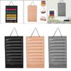 Belt Display Stand Dustproof Organizer Felt Holder Wall Hanging Kids Adults for