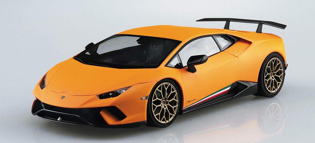 AOSHIMA The Super Car Series 2017 Lamborghini Huracan Performante Пластиковая модель 1/24 № 13
