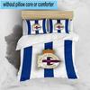 3PCS Deportivo Football Bedding Set,Including 1pc Duvet Cover And 2pcs Pillowcases Perfect for Bedroom, Dormitory, Fan Christmas gift