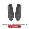 YZ для Tesla Model Y 2025-2025 Боковые защитные ограждения заднего багажника TPE Cover Fluff Surface Corner Защитная оболочка заднего багажника