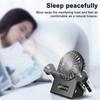 Desk Fan with 3 Speeds Adjustable Strong Wind Compact Design Portable Low Noise USB Powered Cooling Fan