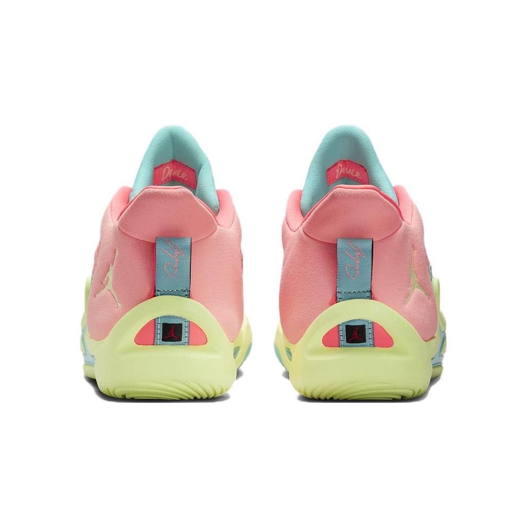 Кроссовки Air Jordan Tatum 1 GS Pink Lemonade Детские Розовый оттенок Едва заметный вольт Лава-свечение DX5359-600