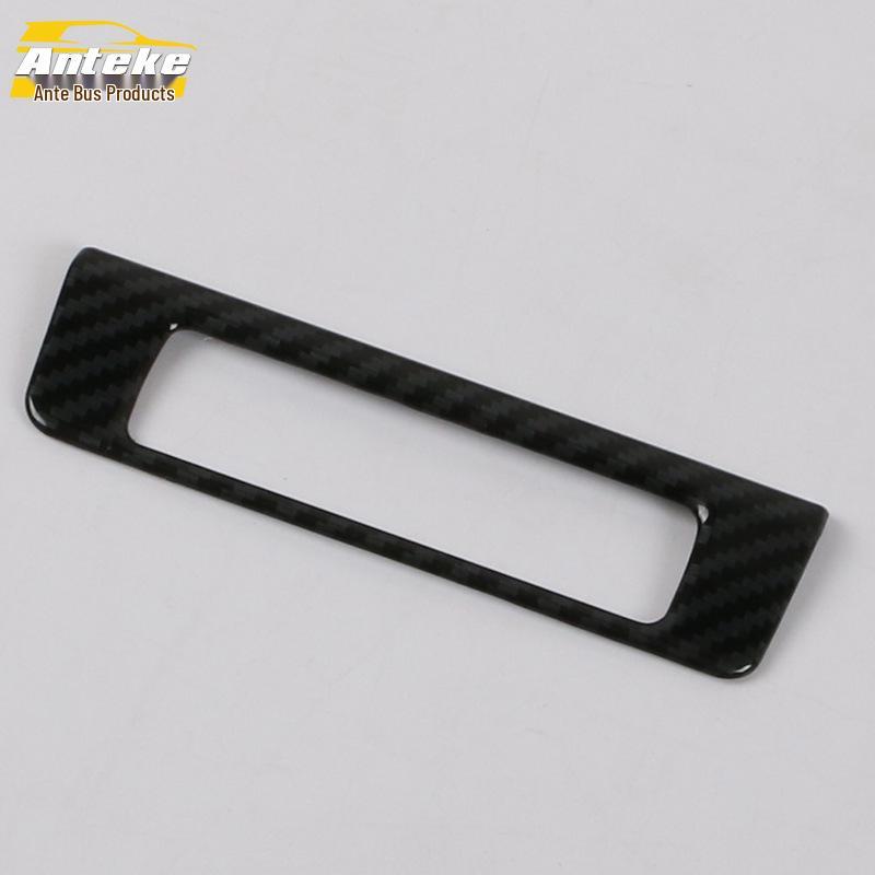 Применимо для 2020 Mazda 3 Накладка нижней левой центральной консоли и наклейка с блестками на переключатель фар