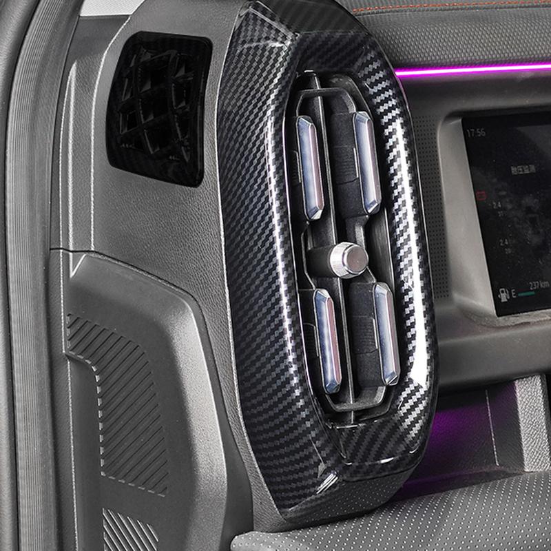 Для Jetour Traveller T2 2024 2025 Автоаксессуары Пластик ABS Накладка на боковое вентиляционное отверстие кондиционера автомобиля 2 шт.