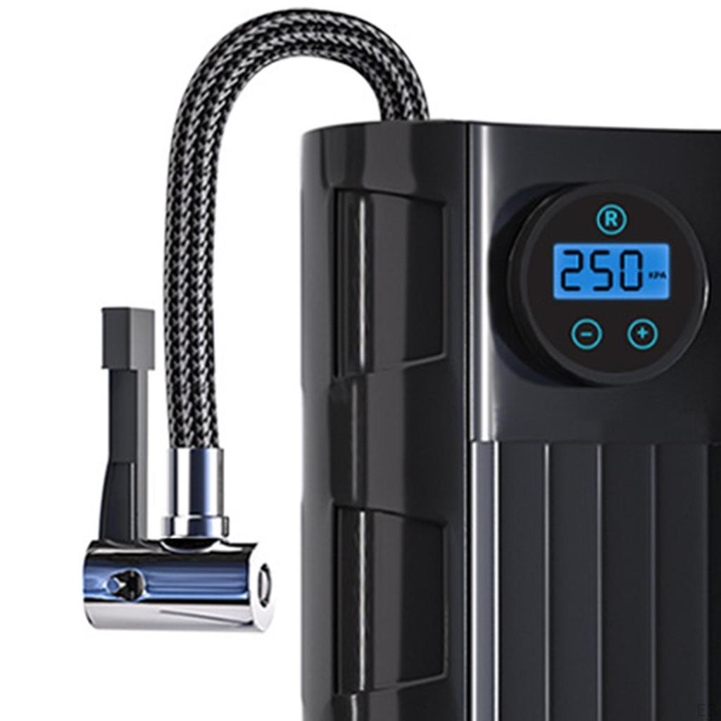 Автомобильный насос для шин Plug and Play Точный дисплей данных для мяча для велосипеда