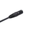 DMX512 Signal Cable Canon Cable/Microphone Cable/Microphone Cable XLR Cable Black