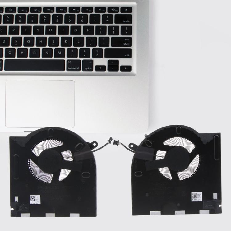 Replacement Cooling Fan Laptop CPU GPU Cooler Repair Spare Heatsink for Alienware M17 R3 M17 R4 P45E Quiet Heat Radiato
