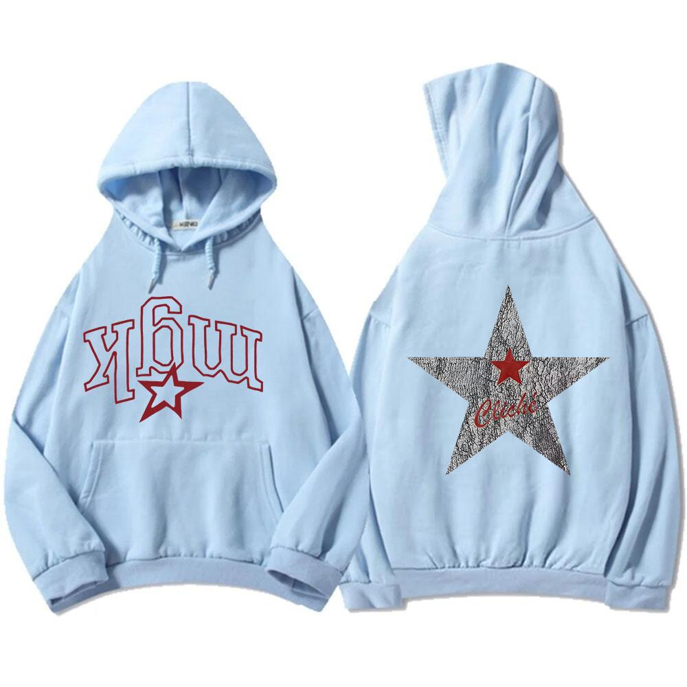 2025 Альбом Lost Americana Толстовки Machine Gun Kelly Mgk Толстовки С Длинным Рукавом Повседневный Гранж Уличная Одежда Унисекс Мужская Толстовка С Принтом