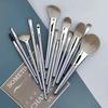 14Pcs Professional Makeup Brush Set Cosmetic Face Eye Shadow Foundation Blending Beauty Tools with Storage Bag