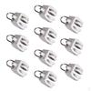10pcs Curtain Slide Hook with Plastic Eyelet