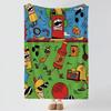 Brand P-Pringles Throw Soft Warm Flannel Blanket, Multi-use Throw for Bed Sofa Office, Air Conditioning Nap Blanket