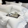 G5Z Хлопковый комплект постельного белья из четырех предметов: Пододеяльник из длинноволокнистого хлопка и простыня из чистого хлопка для использования в гостевом доме.