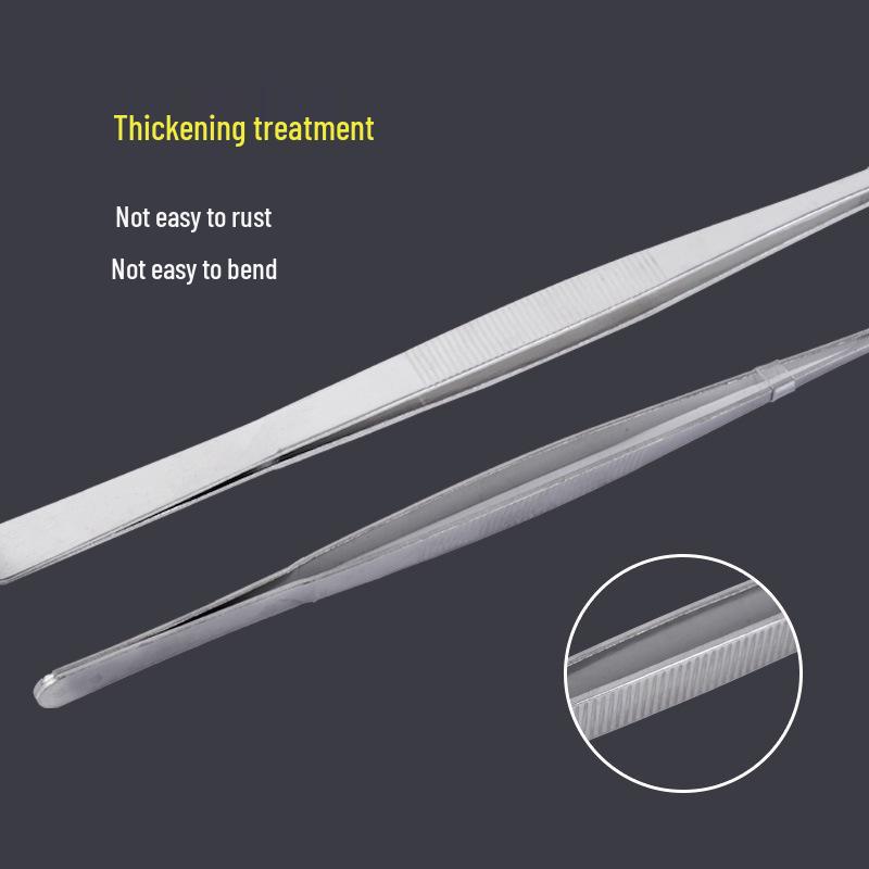 Longxiang Palace Aquarium Landscaping Set: Stainless Steel Tweezers, Feeding Tongs, and Wave Scissors for Aquatic Plants in Fish Tanks