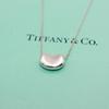Б/у Красивый Tiffany&Co. Серебряное ожерелье Tiffany Bean 925