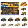Hot Wheels Monster Truck Bigfoot Коллекционный набор 'Чемпионский трофей' Игрушки-машинки 5 Монстр-траков 6 Мини-машинок Всего 11 Машинок Возраст 3 года и старше Золотой
