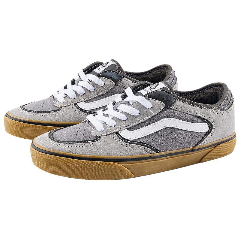 Vans Rowley Classic Comfort Versatile Low Top Skate Shoes Unisex Grey VN000SF485T