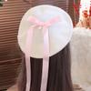 Sweet Lolita Beret Warm Beanie Cap Decorate Painter Hat  Women Headdress