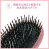 Kai Corporation Poly Hair Brush L Comfortable Brush for Hair and Scalp Hair Brush Scalp Massage Large Negative Ion Blow Styling KQ3149