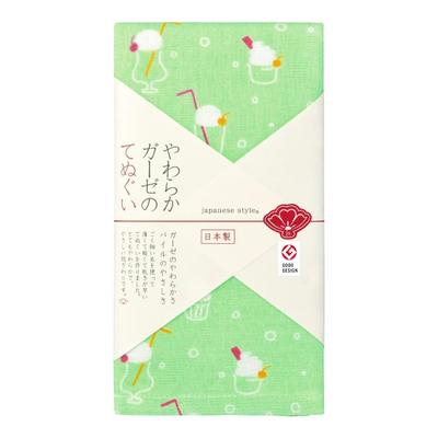 Японское полотенце Tenugui Nisshin Shoko в японском стиле 161662 Кофейня Pure, 1 цветовая схема (полотенце для рук)