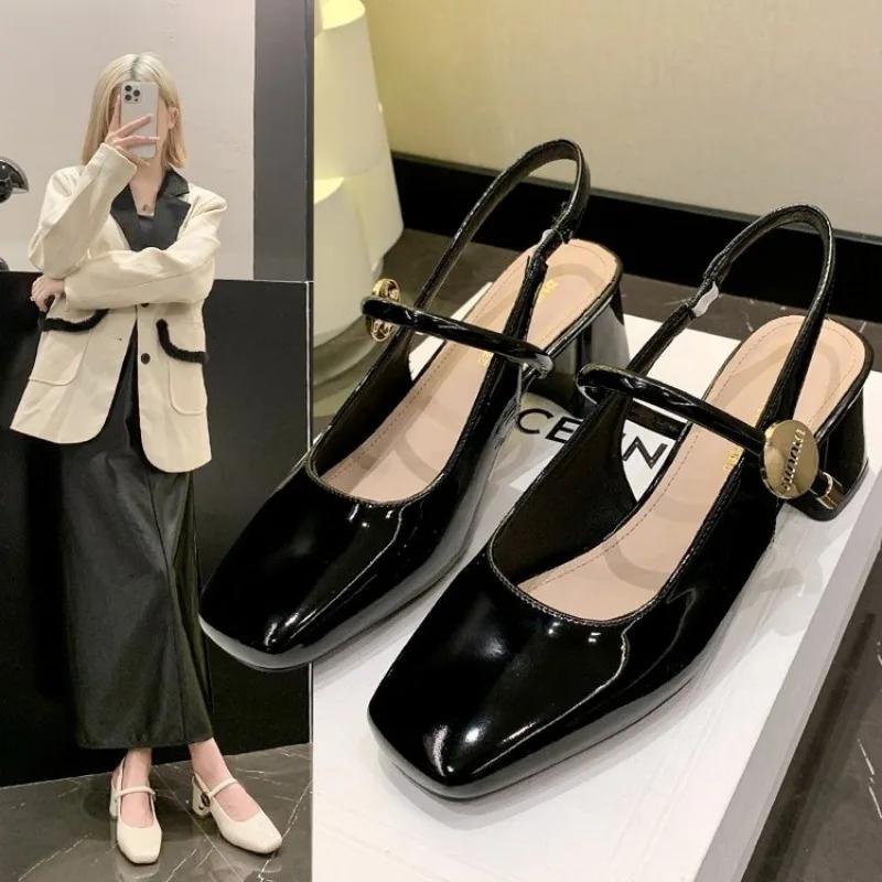 Женские сандалии на плоской подошве, летняя повседневная обувь 2024 года, новая мода, прогулочная пляжная обувь, тренд, женские туфли на высоком каблуке, сандалии mujer