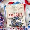 America Eagle Graphic Tee, USA 250th Anniversary Shirt and Kids Shirt, 250 Years Of Freedom Patriotic Top, Comfort Colors® Freedom Gift Tee
