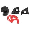 Адаптер пластины крепления двигателя RC Корпус коробки передач для Axial SCX24 124 RC гусеничного автомобиля